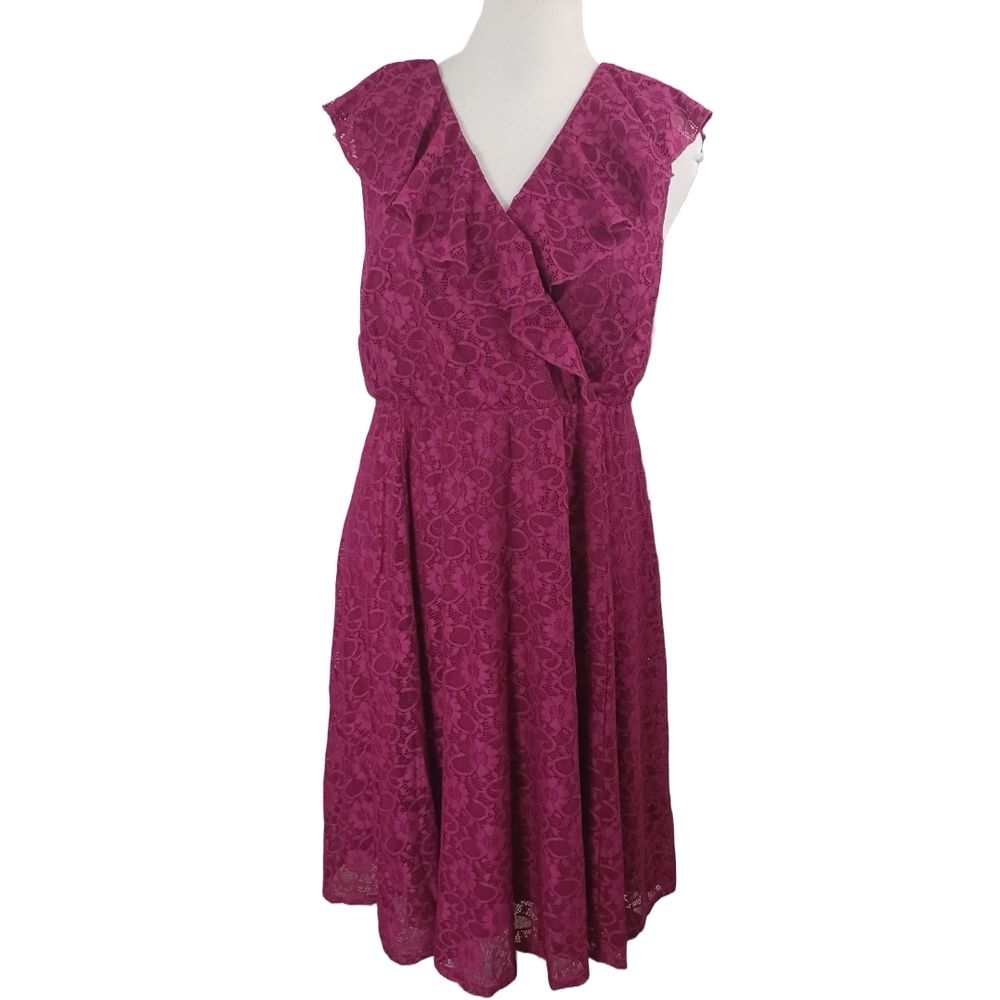 TORRID LACE SKATER DRESS SIZE 3 (3X)
